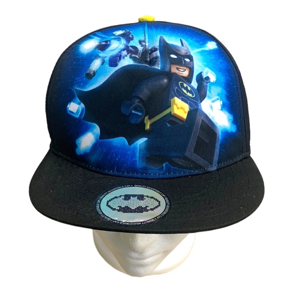 NEW H&M LEGO The Batman Movie Hero Figure Peaked Summer Adjustable Cotton Cap - Picture 2 of 8